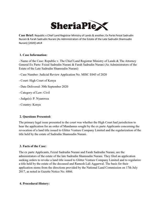 Republic-v-Chief-Land-Registrar-Ministry-of-Lands--another-Ex-Parte-Feizal-Sadrudin-Nurani--Farah-Sadrudin-Nurani-[2020]-eKLR-Case-Summary_2384_0.jpg